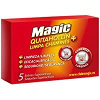 Los mejores  - Magic - Quitahollín Chimeneas - Limpia y mejora el tiro - 8 pastillas